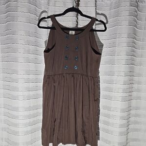 3/$10 Hawks Brown Scoop Neck Sundress